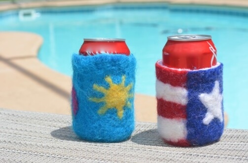 Felt Drink Cozies