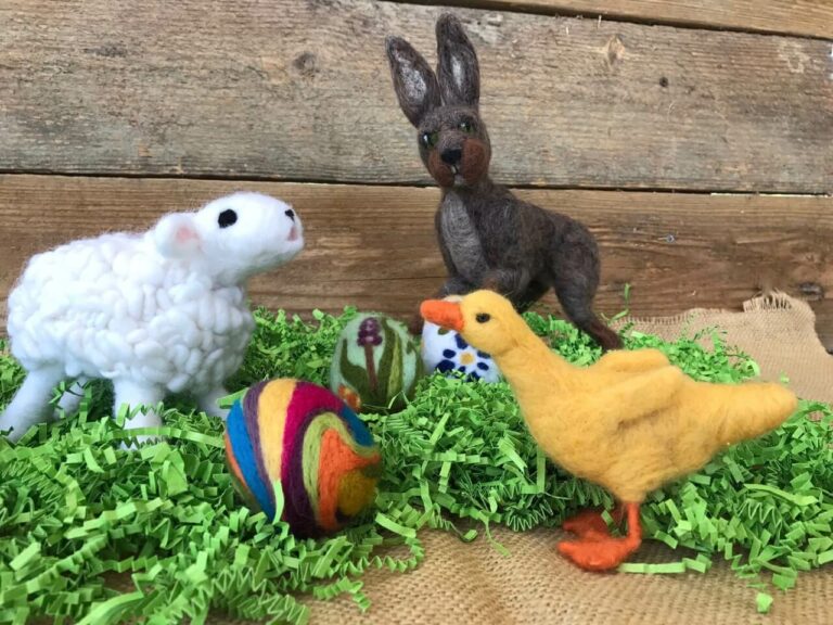 A Needle Felted Easter!