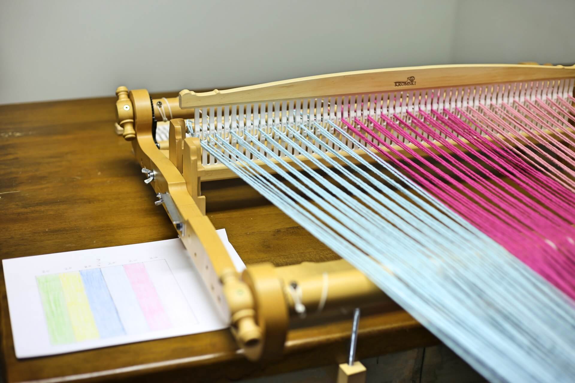 Double Weave Part 1 - How to Warp a Second Heddle.
