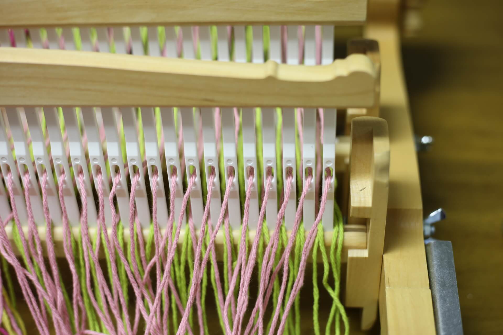 Double Weave Part 1 - How to Warp a Second Heddle.