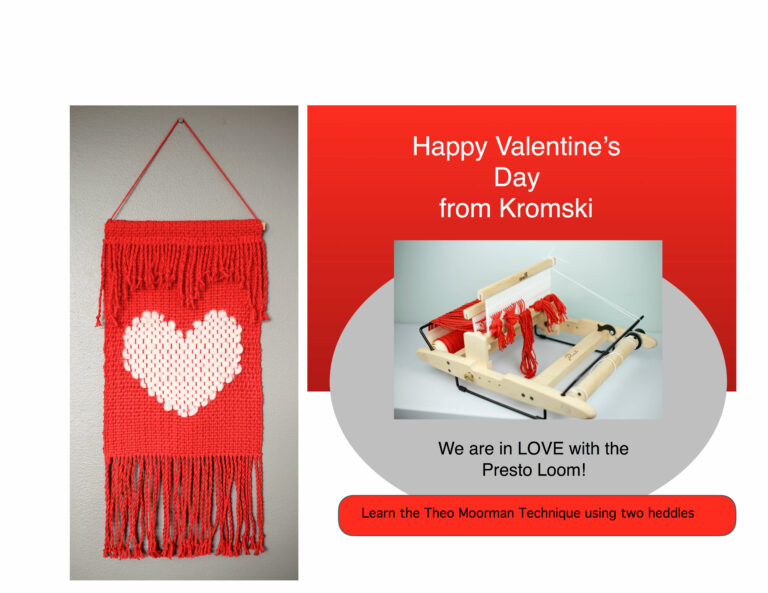 Theo Moorman with Two Heddles