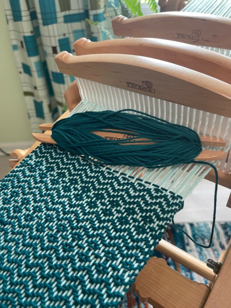 How to Convert a 4 Shaft Draft to Weave on 3 Heddles