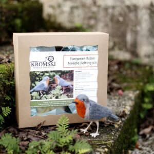 European Robin Needle Felting Kit (402)