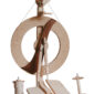 ECO Fantasia Spinning Wheel Unfinished