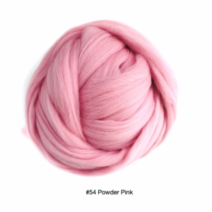 Powder Pink Wool - European Merino Standard